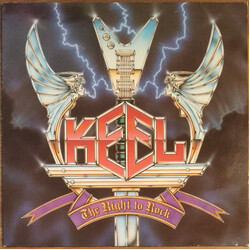 Keel The Right To Rock Vinyl LP USED