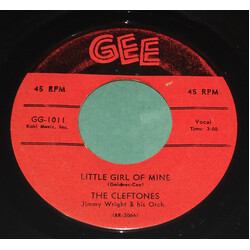 The Cleftones Little Girl Of Mine / You're Driving Me Mad USED VINYL 7INCH 45 RPM SINGLE