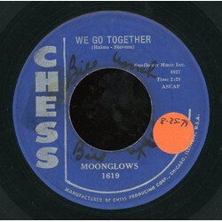 The Moonglows We Go Together / Chickie Um Bah USED VINYL 7INCH 45 RPM REISSUE