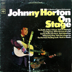 Johnny Horton Johnny Horton On Stage Vinyl LP USED