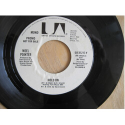 Noel Pointer Hold On USED VINYL 7INCH 45 RPM SINGLE PROMO STEREO MONO