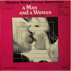 Francis Lai A Man And A Woman (Original Motion Picture Soundtrack) Vinyl LP USED