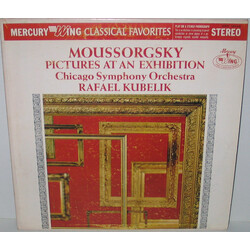 Modest Mussorgsky / The Chicago Symphony Orchestra / Rafael Kubelik Pictures At An Exhibition Vinyl LP USED