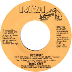Jerry Reed Hot Stuff USED VINYL 7INCH 45 RPM PROMO