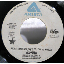 Raydio More Than One Way To Love A Woman / Hot Stuff USED VINYL 7INCH 45 RPM SINGLE PROMO