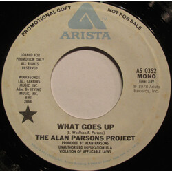 The Alan Parsons Project What Goes Up USED VINYL 7INCH SINGLE PROMO STEREO MONO