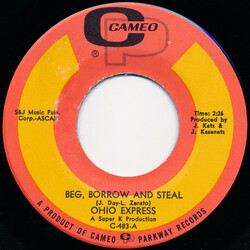 Ohio Express Beg, Borrow And Steal USED VINYL 7INCH 45 RPM SINGLE