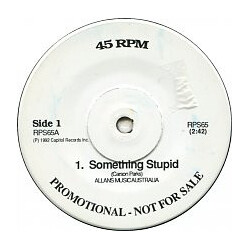 The Smithereens Something Stupid USED VINYL 7INCH 45 RPM SINGLE PROMO