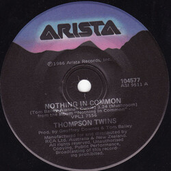 Thompson Twins Nothing In Common USED VINYL 7INCH 45 RPM