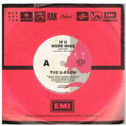 The U-Krew If U Were Mine USED VINYL 7INCH 45 RPM SINGLE