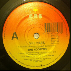 The Hooters 500 Miles USED VINYL 7INCH 45 RPM