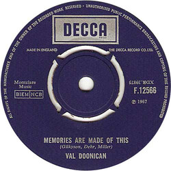Val Doonican Memories Are Made Of This USED VINYL 7INCH 45 RPM SINGLE