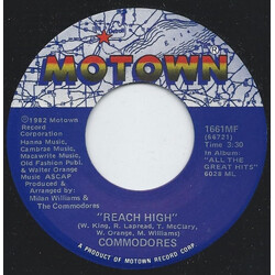 Commodores Reach High / Sexy Lady VINYL 7" USED