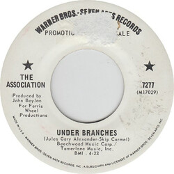 The Association (2) Under Branches USED VINYL 7INCH 45 RPM SINGLE PROMO