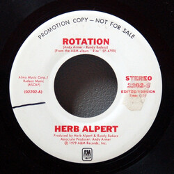 Herb Alpert Rotation USED VINYL 7INCH 45 RPM SINGLE PROMO