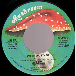 Heart Without You USED VINYL 7INCH 45 RPM SINGLE