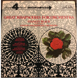 Stanley Black / The London Philharmonic Orchestra Great Rhapsodies For Orchestra Vinyl LP USED