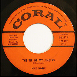 Nick Noble The Tip Of My Fingers / Sweet Love USED VINYL 7INCH