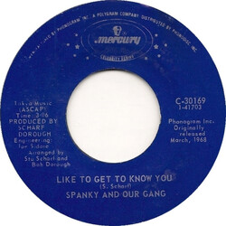 Spanky & Our Gang Like To Get To Know You / Give A Damn USED VINYL 7INCH 45 RPM SINGLE