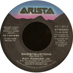 Ray Parker Jr. Ghostbusters USED VINYL 7INCH 45 RPM STEREO