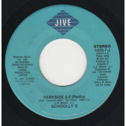 Schoolly D Parkside 5-2 / Saturday Night VINYL 7" USED