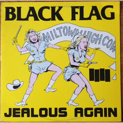 Black Flag Jealous Again USED VINYL 12INCH 45 RPM EP REPRESS