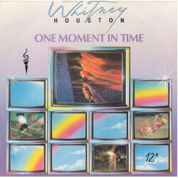 Whitney Houston One Moment In Time USED VINYL 12INCH 45 RPM SINGLE STEREO