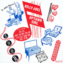 Billy Joel Uptown Girl USED VINYL 12INCH 45 RPM EP STEREO