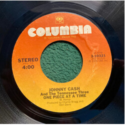 Johnny Cash And The Tennessee Three One Piece At A Time / Go On Blues USED VINYL 7INCH 45 RPM STEREO