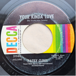 Patsy Cline Your Kinda Love USED VINYL 7INCH 45 RPM SINGLE