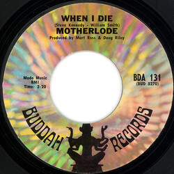 Motherlode (2) When I Die / Hard Life USED VINYL 7INCH 45 RPM STYRENE