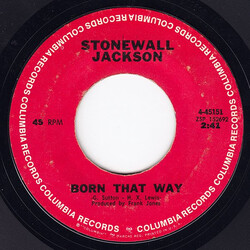 Stonewall Jackson Born That Way USED VINYL 7INCH 45 RPM SINGLE
