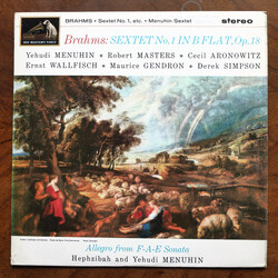 Johannes Brahms / Yehudi Menuhin / Robert Masters (2) / Cecil Aronowitz / Ernst Wallfisch / Maurice Gendron / Derek Simpson / Hephzibah Menuhin Sextet