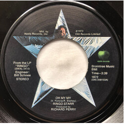 Ringo Starr Oh My My Vinyl 7" USED