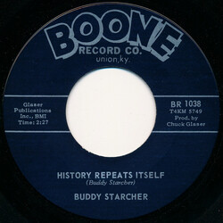 Buddy Starcher History Repeats Itself / Sniper's Hill USED VINYL 7INCH 45 RPM SINGLE