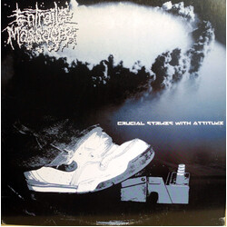 Entrails Massacre Crucial Strikes With Attitude Vinyl LP USED