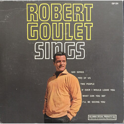 Robert Goulet Robert Goulet Sings USED VINYL 7INCH 33 S RPM EP
