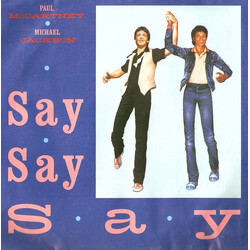 Paul McCartney / Michael Jackson Say Say Say VINYL 7" USED
