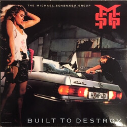 The Michael Schenker Group Built To Destroy Vinyl LP USED