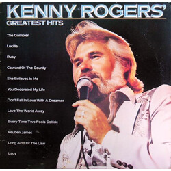 Kenny Rogers Greatest Hits Vinyl LP USED
