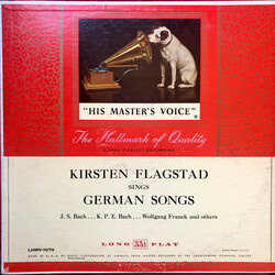 Kirsten Flagstad Sings German Songs Vinyl LP USED