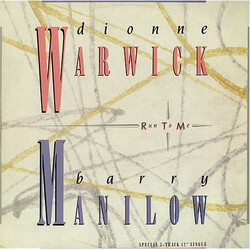 Dionne Warwick / Barry Manilow Run To Me USED VINYL 12INCH SINGLE