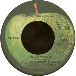 Wings (2) Helen Wheels USED VINYL 7INCH 45 RPM SINGLE STEREO