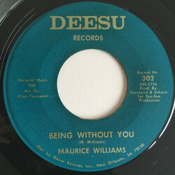 Maurice Williams Being Without You USED VINYL 7INCH 45 RPM SINGLE