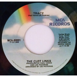 The Cuff Links Tracy / Where Do You Go? USED VINYL 7INCH 45 RPM SINGLE REISSUE