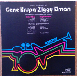 Gene Krupa / Ziggy Elman An M-E Double-Header Gene Krupa\Ziggy Elman With Their Orchestras And Their Vocalists Vinyl LP USED