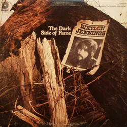 Waylon Jennings The Dark Side Of Fame (The One And Only) Vinyl LP USED