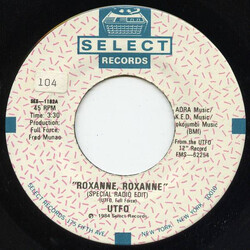 UTFO / The Real Roxanne / UTFO Roxanne, Roxanne / The Real Roxanne USED VINYL 7INCH 45 RPM