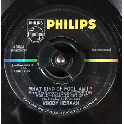 Woody Herman What Kind Of Fool Am I? / Ramblin' Rose USED VINYL 7INCH 45 RPM SINGLE