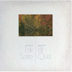 Erik Satie / Bill Quist Piano Solos Of Erik Satie Vinyl LP USED